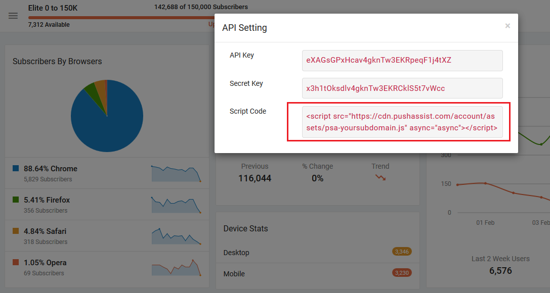 Blogger Integration JS Code