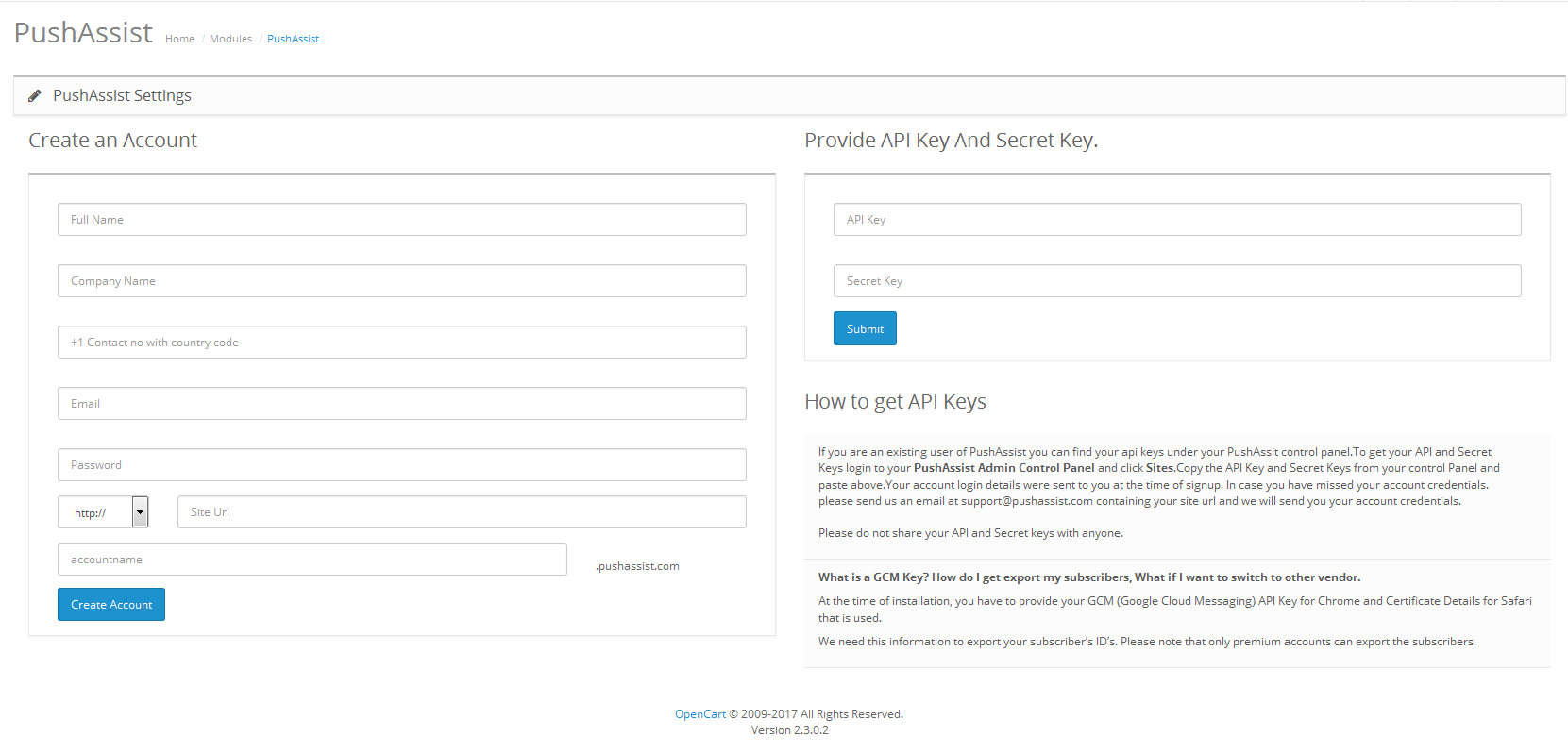 OpenCart Installation Step